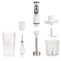 DOMO DO1089M Staafmixer 600 W Met maatbeker, Mixstaaf voor soep, Met garde, Met hakmolenopzet Wit - thumbnail