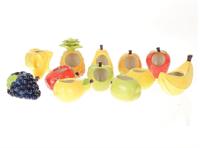 Bloempot/Vaas Fruit o.a. banaan, druif - thumbnail