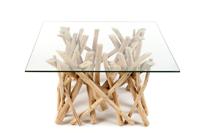Salontafel DRIFTWOOD 60cm rek zonder glasplaat - 19806-1 - thumbnail