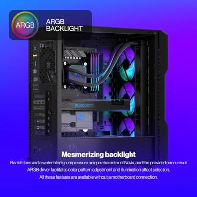 ENDORFY Navis F360 ARGB Processor Alles-in-één vloeistofkoeler Zwart 1 stuk(s)
