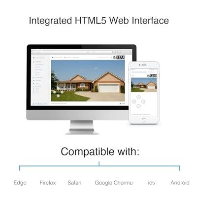 INSTAR INSTAR IN-9808 4K schwarz 18001 IP Bewakingscamera