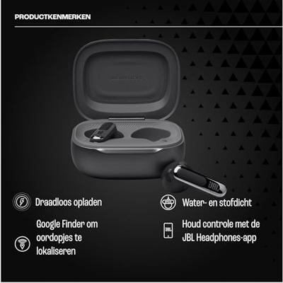 JBL LIVE FLEX 3 Oordopjes Zwart