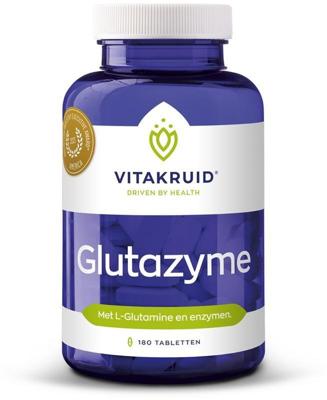 Vitakruid Glutazyme oa Spijsverteringsenzymen en L-Glutamine 180 Vitakruid Glutazyme oa Spijsverteringsenzymen en L-Glutamine 180