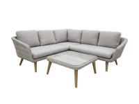 Mira Hoekset - 3 stuks - Alu Lichtgrijs - thumbnail