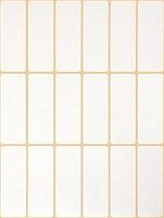 Avery Zweckform 3327 universele etiketten ft 50 x 19 mm (b x h), 486 etiketten, wit - thumbnail