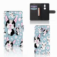 Nokia 7 | Telefoonhoesje | Met pasjeshouder | Hondjes - thumbnail