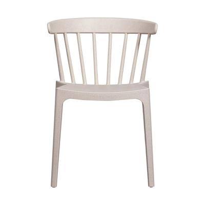 Woood Bliss spijlenstoel Wit Melange