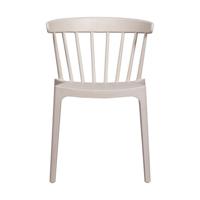 Woood Bliss spijlenstoel Wit Melange - thumbnail