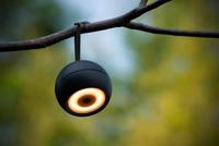 Lucide LUNEX - Oplaadbare Wandlamp Binnen/Buiten - Accu/Batterij - LED Dimb. - 1x2W 3000K - IP54 - Magnetisch - Zwart - thumbnail