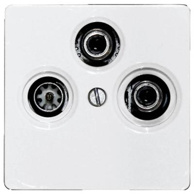 Eltako TV55E/3-am TV/RF/SAT-afdekking Schroefbevestiging Eltako TV55E/3-am TV/RF/SAT-afdekking Schroefbevestiging