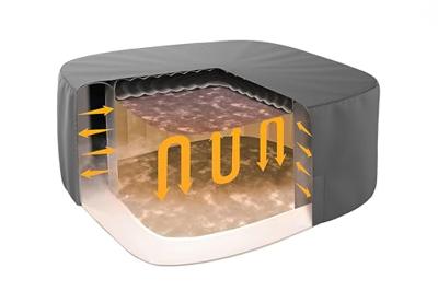 Lay-Z spa isolerende beschermhoes - 230 x 230 cm Lay-Z spa isolerende beschermhoes - 230 x 230 cm