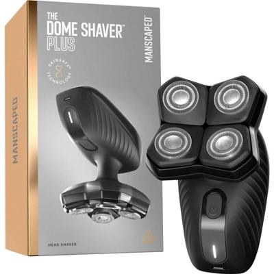 MANSCAPED The Dome Shaver Plus Essentials 75-00249 Rotatiescheerapparaat Zwart