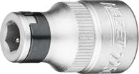 HAZET Adapter 2250-5 · 1/2 inch (12,5 mm) vierkant hol · 5/16 inch (8 mm) zeskant hol · Lengte: 36 mm - thumbnail