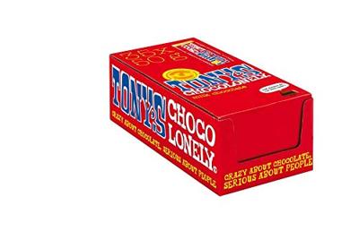 Chocolade tony chocolonely melk reep 50gr | 35 stuks