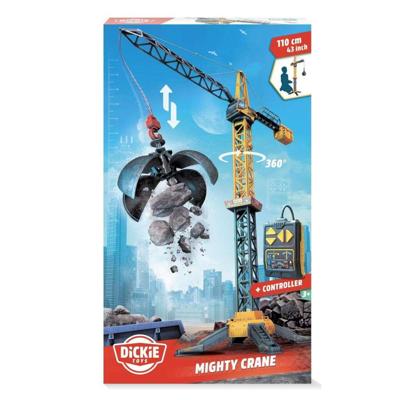 Dickie Toys Bouwvoertuig Mighty Crane Kant-en-klaar model Bouwvoertuig (model) Dickie Toys Bouwvoertuig Mighty Crane Kant-en-klaar model Bouwvoertuig (model)