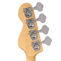 Vintage V40CAB Coaster Series Candy Apple Blue elektrische basgitaar - thumbnail