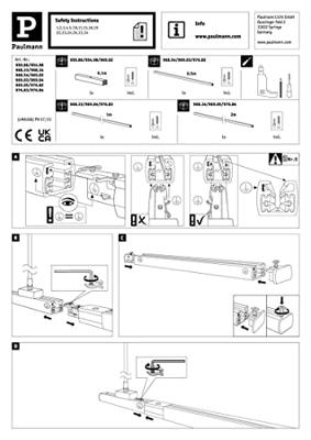 Paulmann Rails 1 meter wit