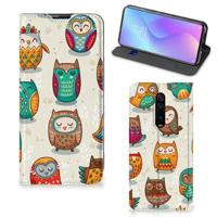 Xiaomi Mi 9T Pro | Hoesje maken | Vrolijke Uilen - thumbnail
