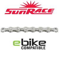 Sunrace e-bike ketting - 12 speed - zilver - 138l - thumbnail