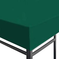 VidaXL Prieeldak 310 g/m² 4x3 m groen - thumbnail