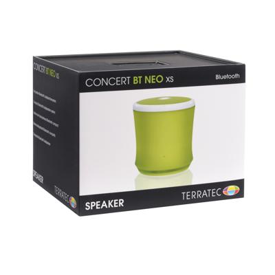 Terratec CONCERT NEO XS Bluetooth luidspreker Handsfree-functie Groen Terratec CONCERT NEO XS Bluetooth luidspreker Handsfree-functie Groen