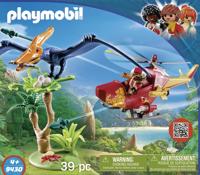 Playmobil 9430 the explorers helikopter met pteranodon - thumbnail