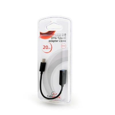 Gembird USB 2.0 adaptorkabel 0.2m - USB-C male naar contra USB