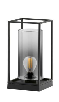 Fischer & Honsel TafellampSamu smoke glas - 50622