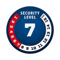 Abus steel-o-flex-lock ivera steel-o-flex 7200 black/blue 85cm holder included - thumbnail