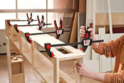 Bessey EZS15-8 Eenhandig klembok EZS Spanbreedte (max.):150 mm Afmeting, lengte: 365 mm Afm. werkbereik:80 mm