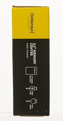 Intenso Memory Center 3.5" USB 3.0 8TB Externe harde schijf Zwart - thumbnail