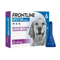 Frontline spot-on anti-vlooienmiddel voor de hond L / 20-40 kg 6 pipetten - thumbnail