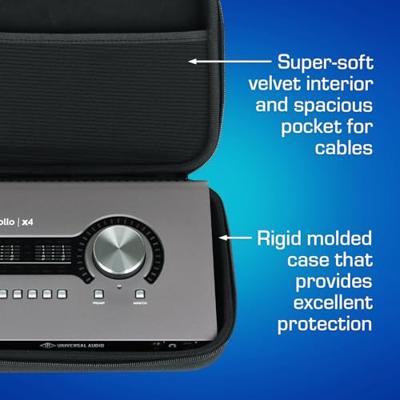 Analog Cases PULSE case for Focusrite Scarlett 18i8, UA Apollo X4