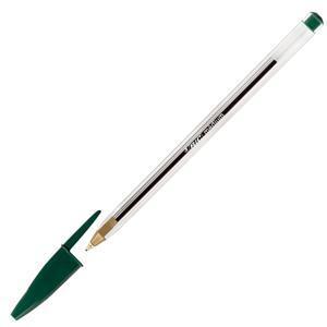 Balpen bic cristal m groen | 50 stuks