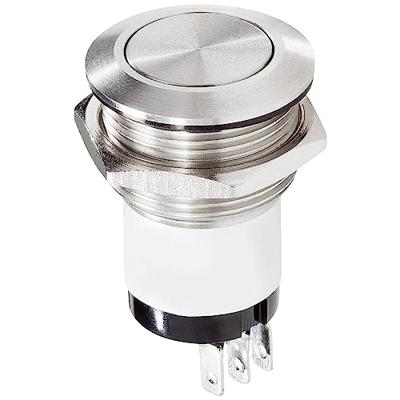 Renkforce RF-4707808 Belknop 1-voudig RVS Renkforce RF-4707808 Belknop 1-voudig RVS
