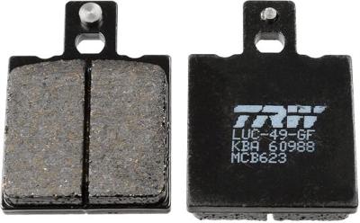 TRW remblokken "mcb 623 brake pad mcb 623 organic standard