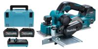 Makita KP001GM201 Accu schaafmachine 82mm XGT 40V Max 4.0Ah in Mbox - thumbnail