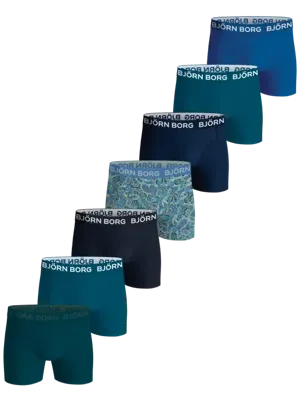 Bjorn Borg 7-Pack jongens boxershorts - Cotton stretch