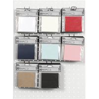 Creativ Company Naamkaarten, afm 9x4 cm, 220 gr, diverse kleuren, 8x10 doos/ 1 doos - thumbnail