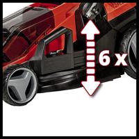 Einhell Power X-Change GE-CM 36/36 Li (2x 4,0Ah) Accu-grasmaaier Accu Incl. 2 accus 2 x 18 V Snijbreedte max. 36 cm Geschikt voor 400 m² - thumbnail