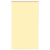 VidaXL Rolgordijn verduisterend 140x210 cm stofbreedte 136,6 cm geel - thumbnail