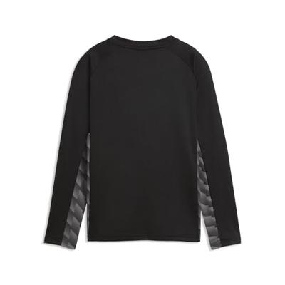 PUMA teamLIGA26 Sweater Kids Zwart Wit