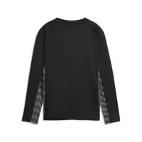 PUMA teamLIGA26 Sweater Kids Zwart Wit - thumbnail