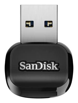 SanDisk QuickFlow™ microSD™ UHS-I Externe geheugenkaartlezer USB-A 3.2 Gen 1 Zwart