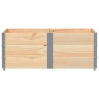 Plantenbak 150x100 cm massief grenenhout - thumbnail