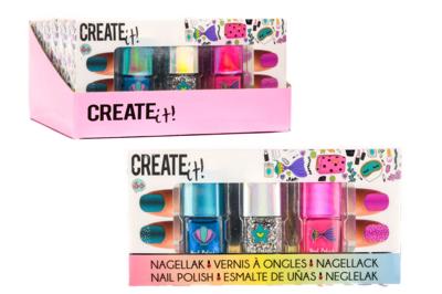 Create It ! beauty nagellak glitter, 3st. Create It ! beauty nagellak glitter, 3st.