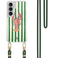 Samsung Galaxy S25 FE hoesje met groen koord - Kreeft - thumbnail