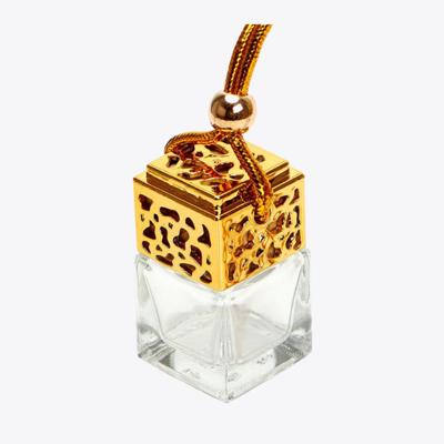 Luxe autoparfum met hanger - goud