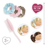 Corolle Ma set borstel en 3 haarbandjes - 36cm - thumbnail
