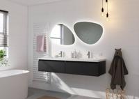Ben Organic organische spiegel met LED verlichting en anti-condens 80x50cm - thumbnail